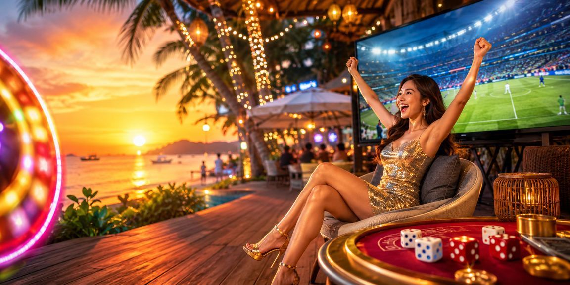 Người chơi Tài Xỉu trên bãi biển Phú Quốc với bảo mật dữ liệu trực tuyến